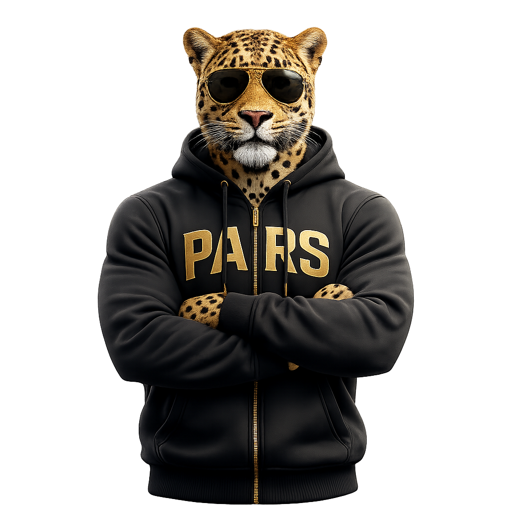 Pars Rescue Leopard Mascot
